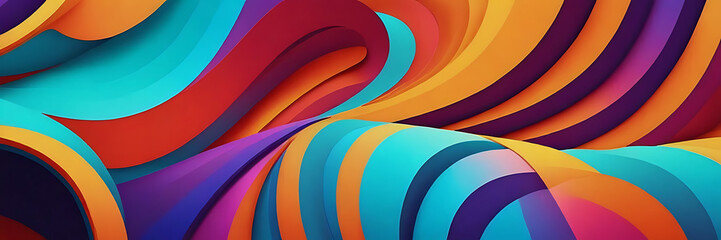 Colorful dynamic abstract organic texture, gradient movement vibrant shape dynamic background