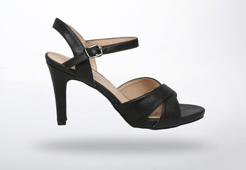 classy ladies high heel sandal isolated 