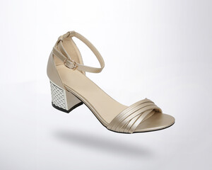 classy ladies high heel sandal isolated 