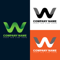W Letter Logo