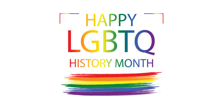 The Power of Pride Illustrating LGBTQ History Month with Flag Design