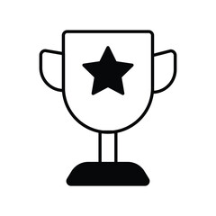 victory icon with white background vector stock illustration