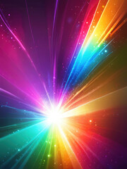 background flare fullcolor with Generative AI Techonology.