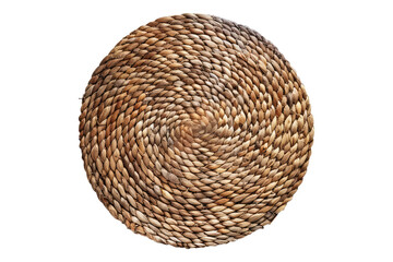 Table mat isolated on transparent background