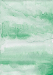 abstract watercolor texture green background