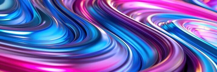 Fototapeta premium Energetic Lines Creating Waves In A Digital Realm, In Bright Colors, Evoking Innovation And Excitement , HD Wallpapers, Background Image