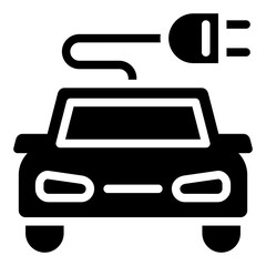 Electric Vehicle Icon