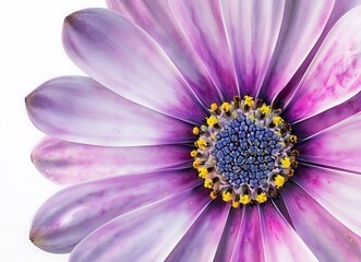 Obraz premium Close up of a purple flower, Sisigeria angulata, of the daisy type