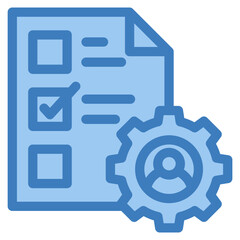 Skill Evaluation Icon Element For Design