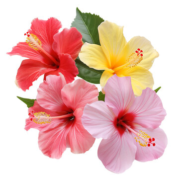 Hawaii Flower Isolated on Transparent Background