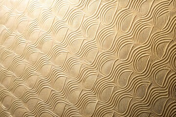 A close-up of a beige textured surface, with subtle variations in light and shadow creating a captivating abstract pattern