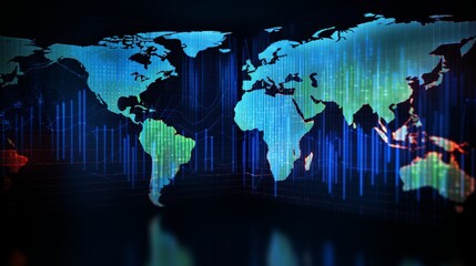 Financial data processing and enterprise profit analysis on gray background for business consultants
