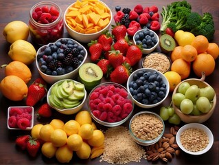 fruits and berries