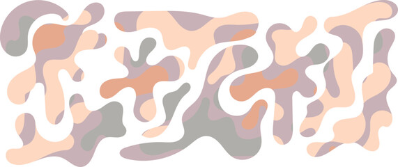 Freeform blob shapes. Abstracts amoeba shapes, freeform organic elements.