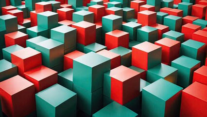 Obraz premium shapes, Generative AI, 