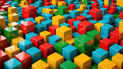 Obraz premium shapes, Generative AI, 