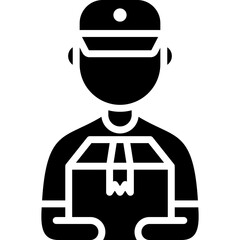 Delivery Man Icon