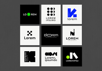 Modern Logo Template Design