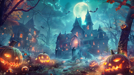 Obraz premium halloween