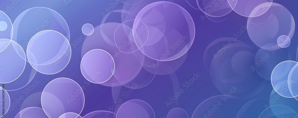 Poster Abstract mobile phone wallpaper with simple shapes and bubble pattern