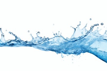 Obraz premium Water,water splash isolated on white background