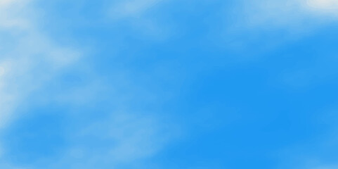 Light sky blue watercolor background. Soft clouds in blue sky for background with watercolor techniques . classic hand painted Blue watercolor background for painted paper textured canvas design.