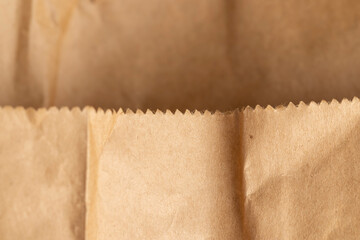Fototapeta premium close-up of crumpled cooking paper