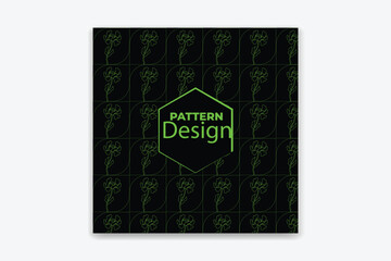 floral pattern design template 