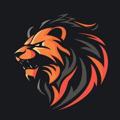 Sports mascot logo vector illustration