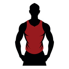 Fototapeta premium Grunge basketball player vector silhouette white background