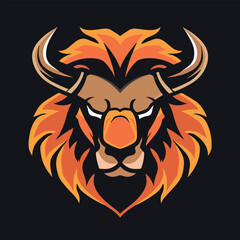 Sports mascot logo vector illustration