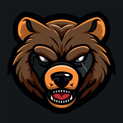 Sports mascot logo vector illustration