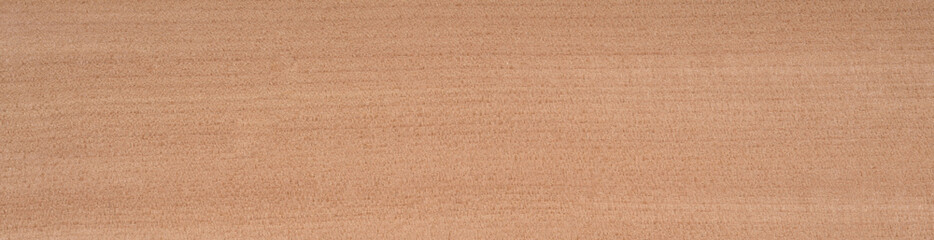 Organic two-tone sap gum veneer beige brown flooring. Panoramic wood veneer texture.