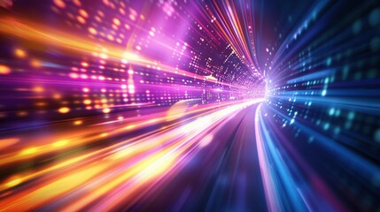 abstract futuristic computer technology business banner background, blank space background