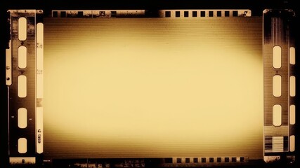 Fototapeta premium Background with free space on an old film.