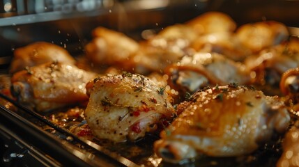 roasted chicken legs