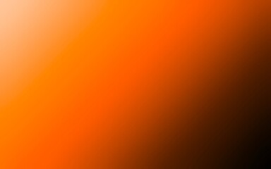 Abstract image wallpaper of orange and black gradient background