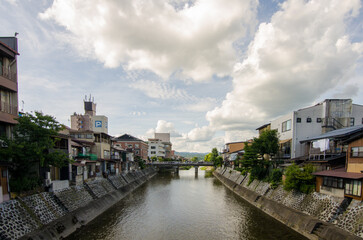 Traditional japanese houses in Takayama