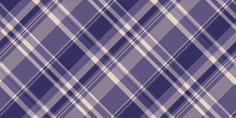 Collage vector fabric texture, windowpane textile pattern seamless. Ornate check plaid tartan background in indigo and light colors.