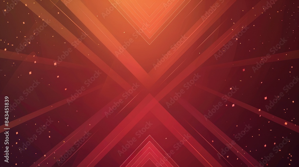 Fototapete elegant gradient background with subtle geometric shapes, providing a spacious area for text in the 