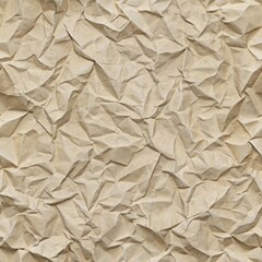 Obraz premium Crumpled paper background seamless pattern