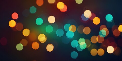 Obraz premium Abstract Bokeh background, party glow light background