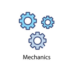 Mechanics vector icon
