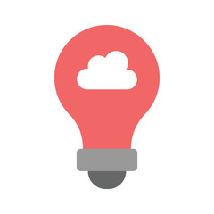 Handy vector of creative cloud in trendy style