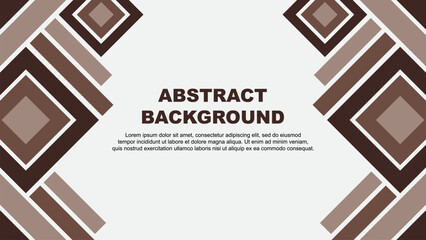 Abstract Brown Background Design Template. Abstract Banner Wallpaper Vector Illustration. Abstract Brown