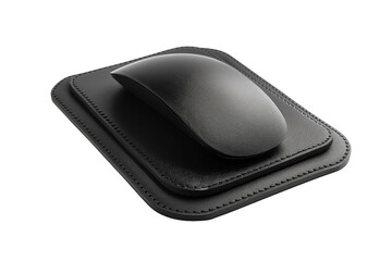 Comfort at Your Fingertips: Authentic Ergonomic Mouse Pad Isolated On Transparent Background