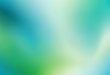 Fototapeta premium Light Blue, Green blurred background. Colorful illustration in abstract style with gradient