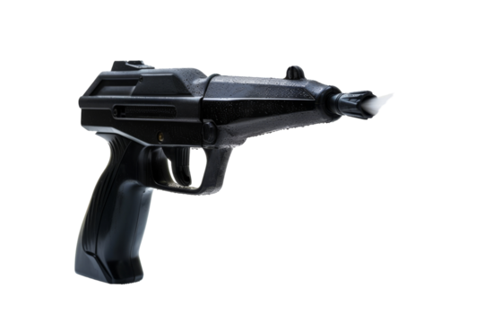 High-Pressure Cleaning Guns: Authentic Visual Isolated On Transparent Background