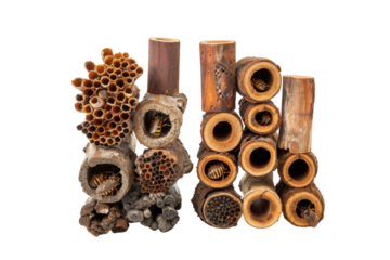 Genuine Insect Hotels: Unveiled Isolated On Transparent Background