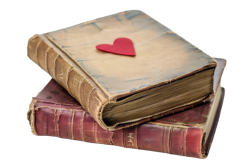 Genuine Love Story Books: Unveiled Isolated On Transparent Background